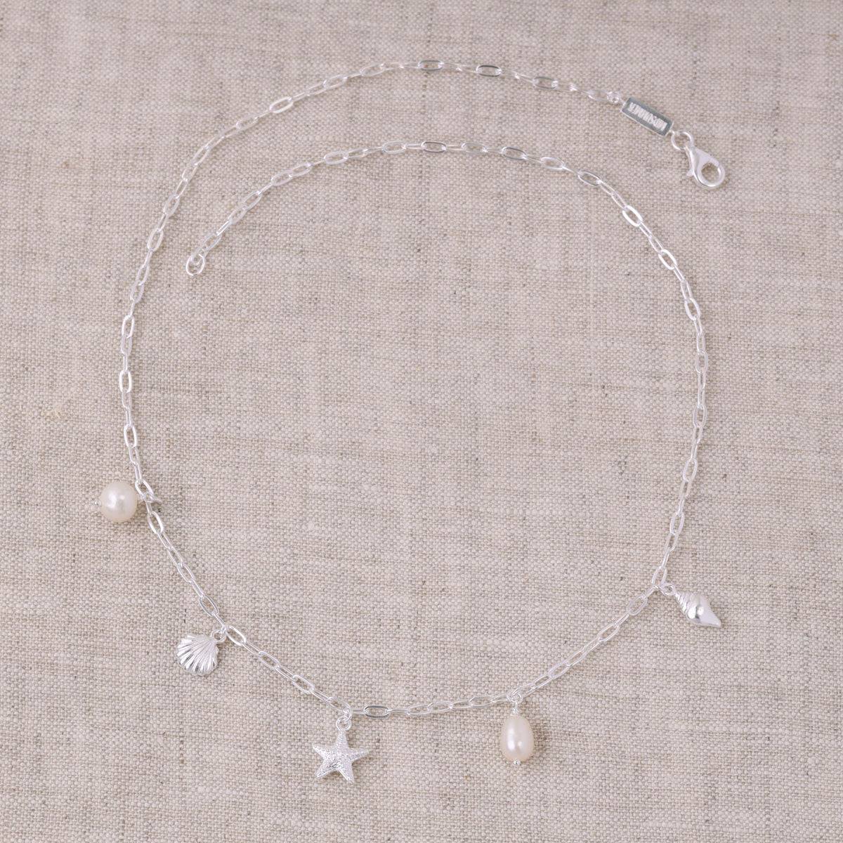 Oceanic Charm Pearl Necklace