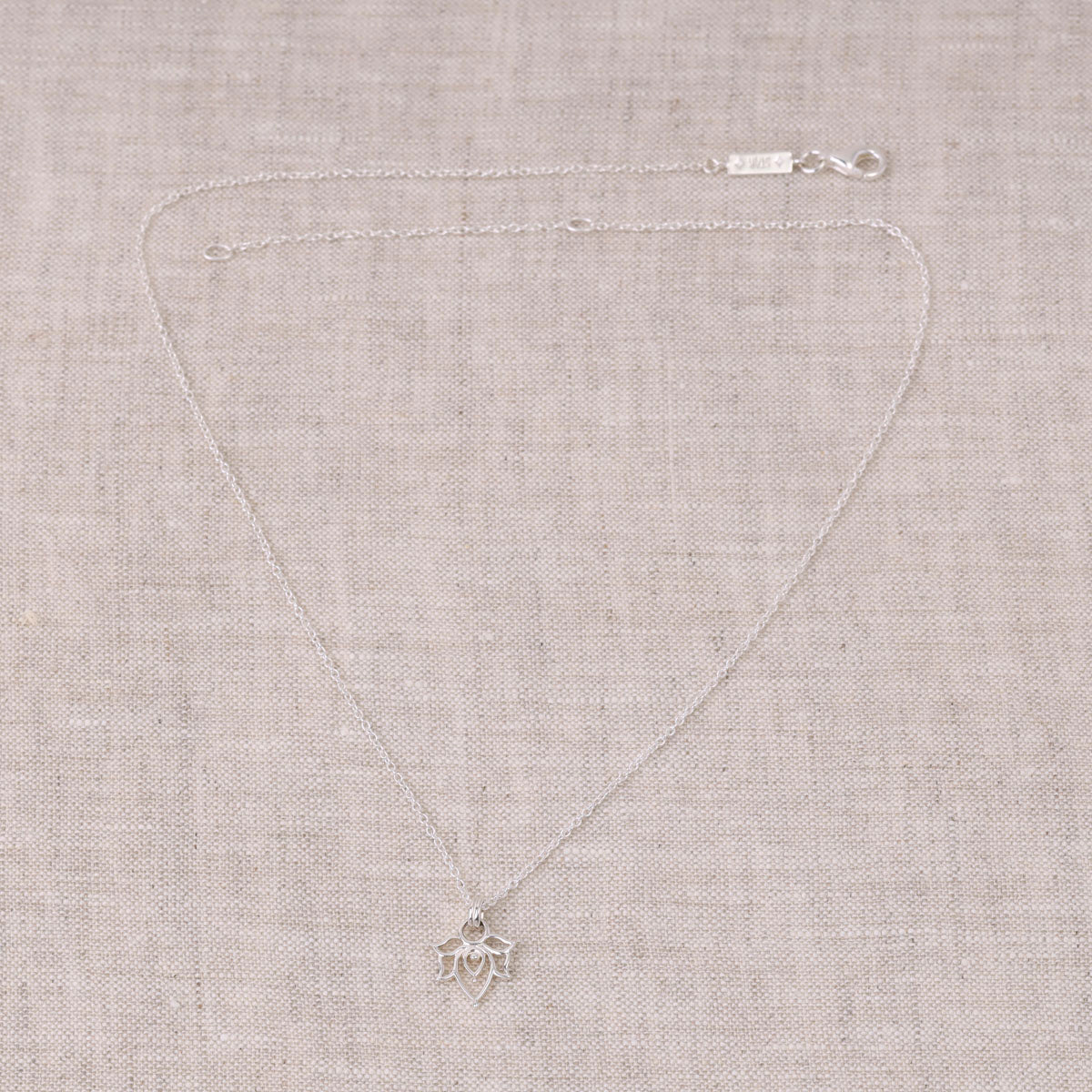 Dainty Lotus Necklace