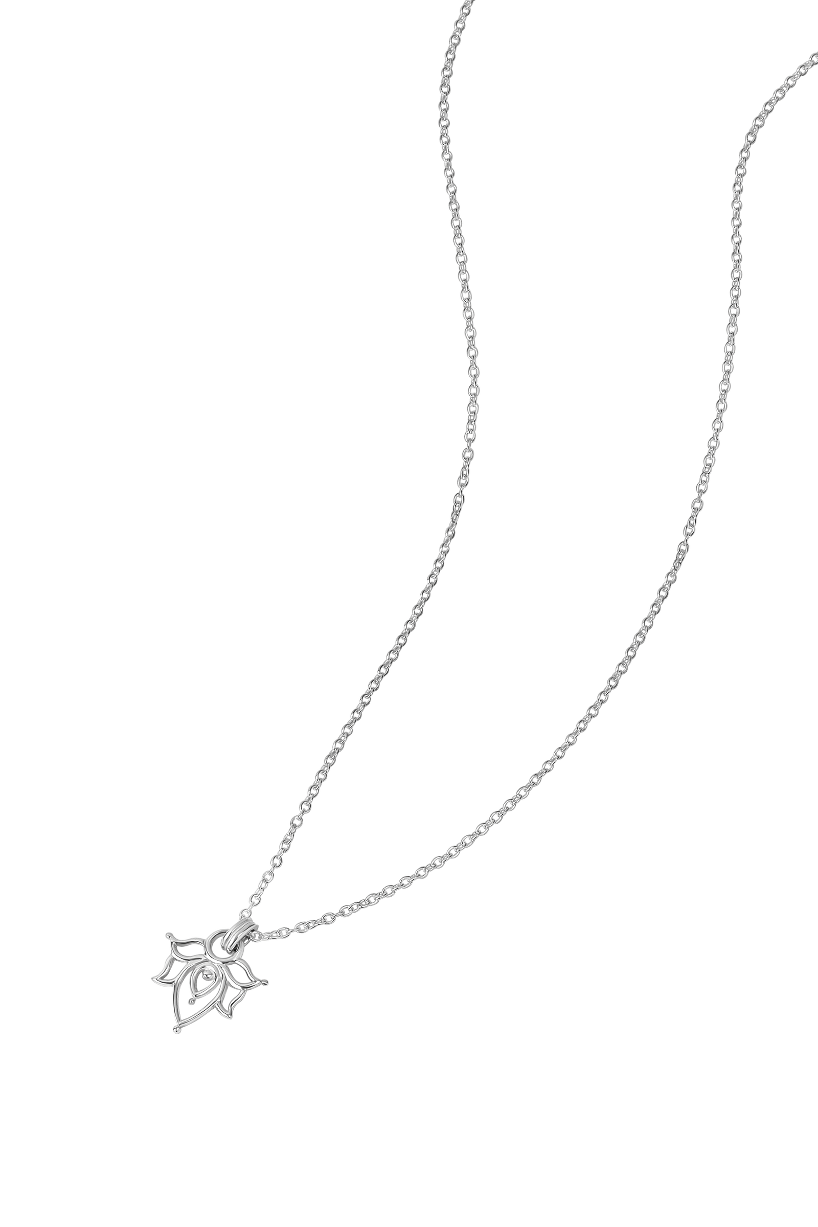 Dainty Lotus Necklace