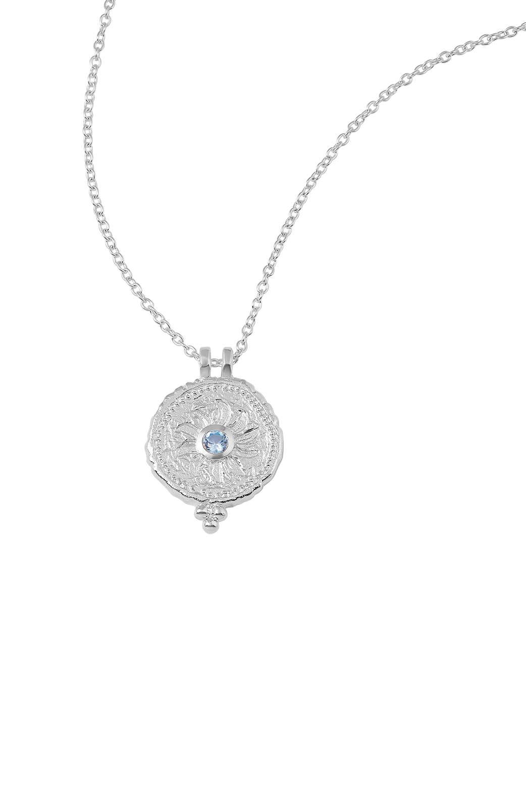 Helios Blue Topaz Necklace