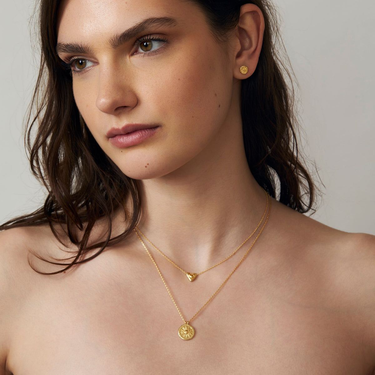 Sunkeeper Studs Gold