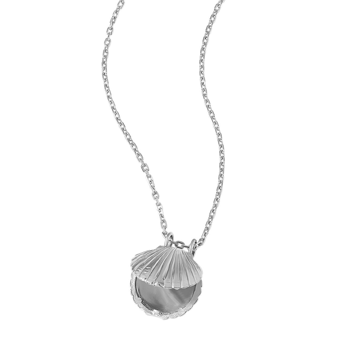 Textured Seashell Locket