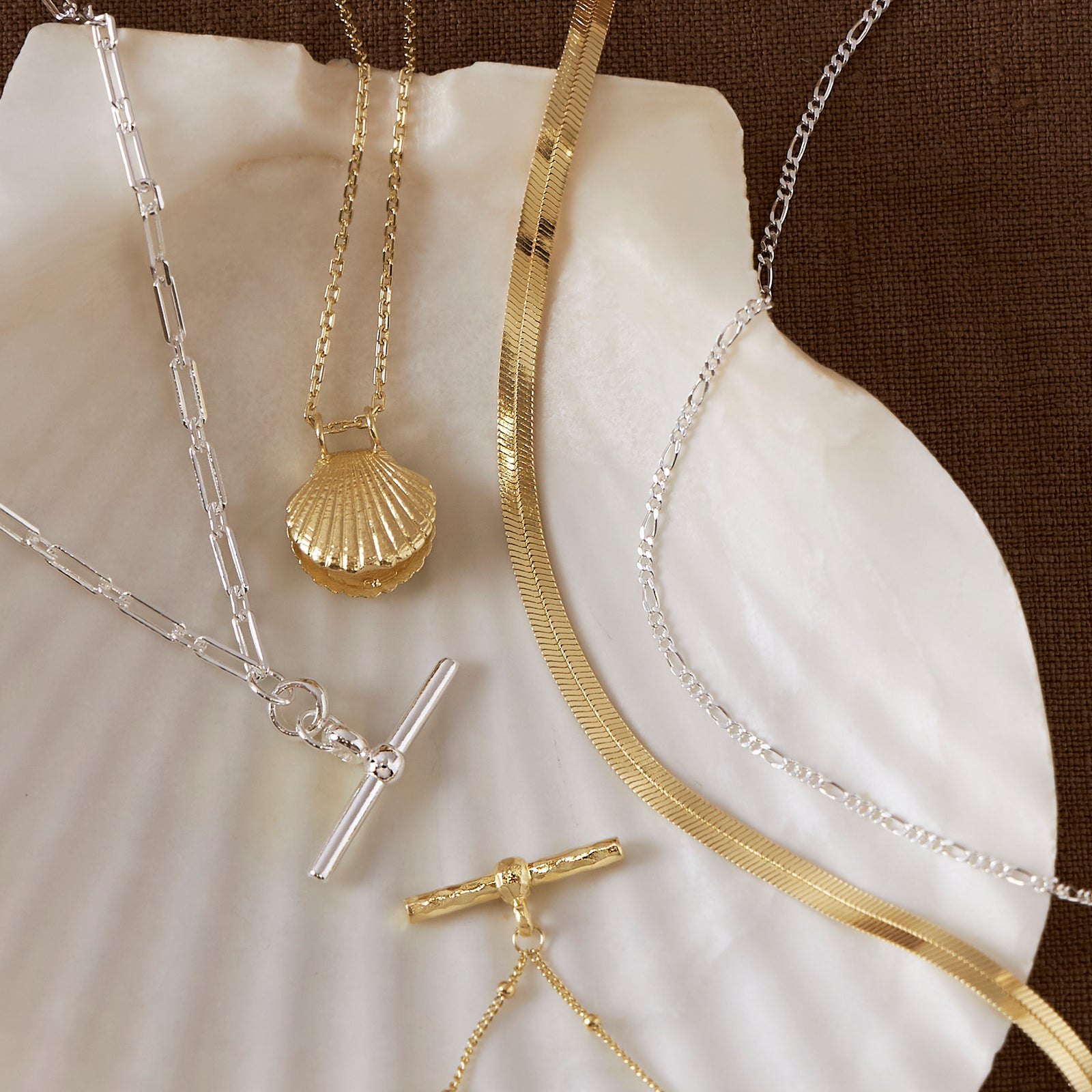 Flat Snake Chain Gold
