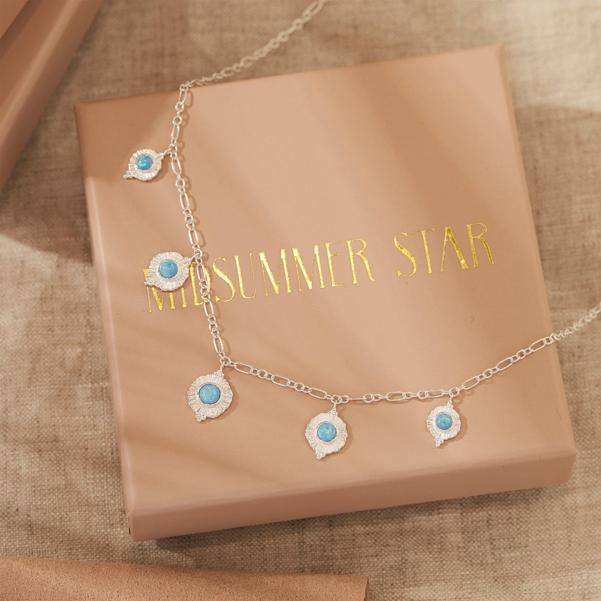 Veya Azure Opal Necklace