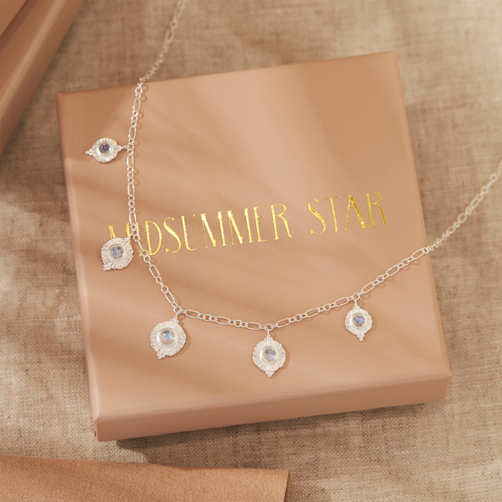Dreamy Veya Moonstone Necklace