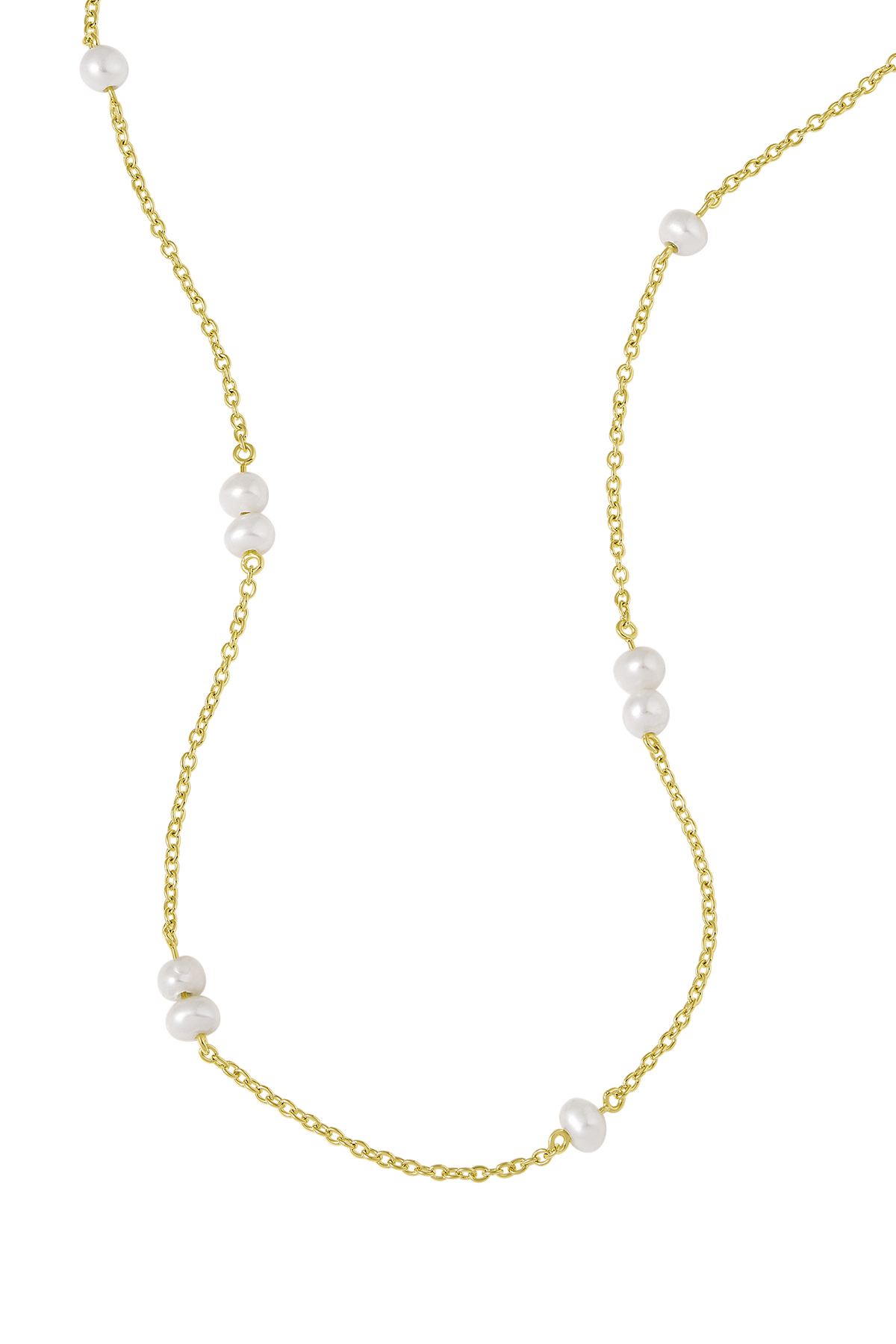 Nami Pearl Necklace Gold