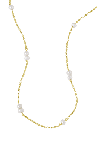 Nami Pearl Necklace Gold