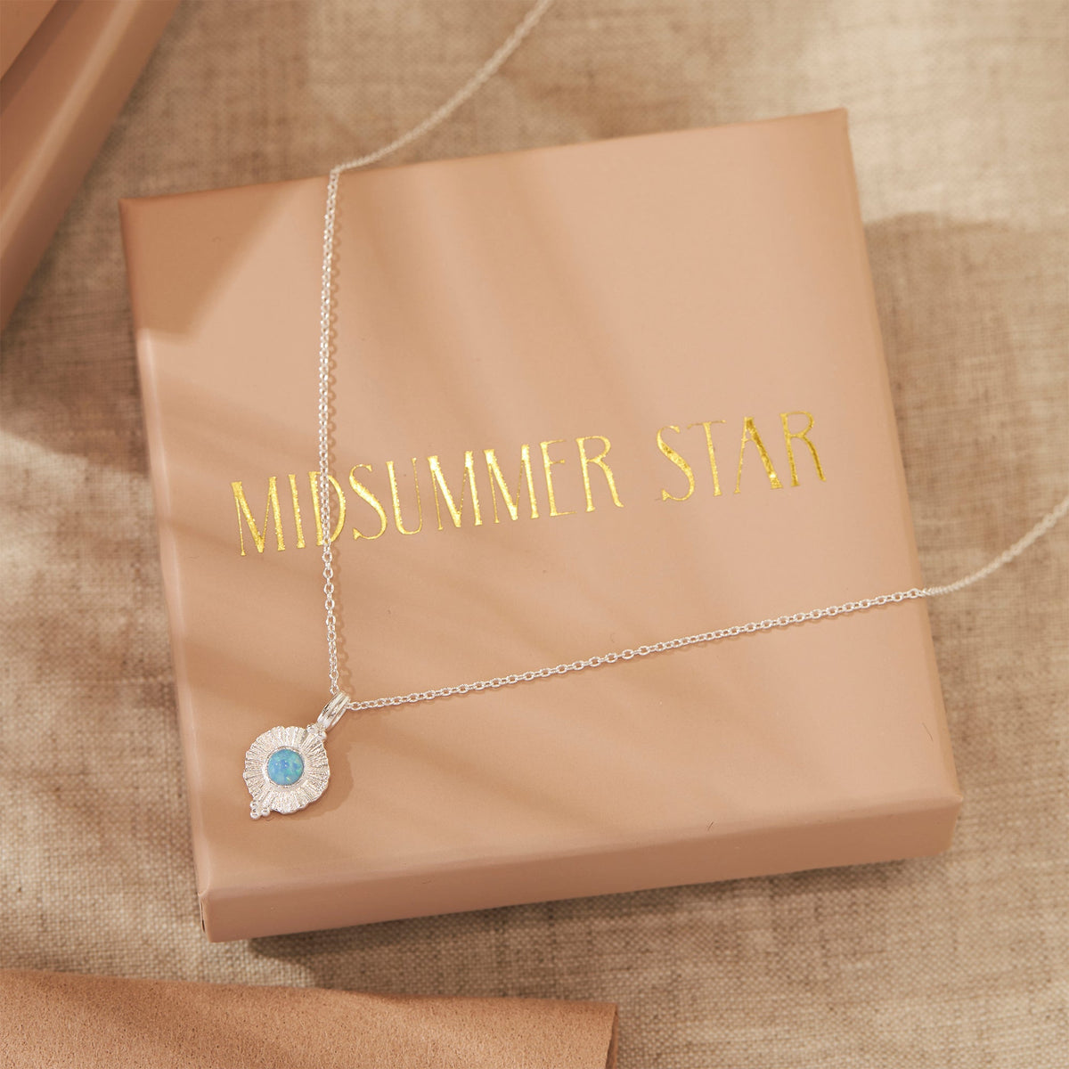 Veya Azure Opal Necklace