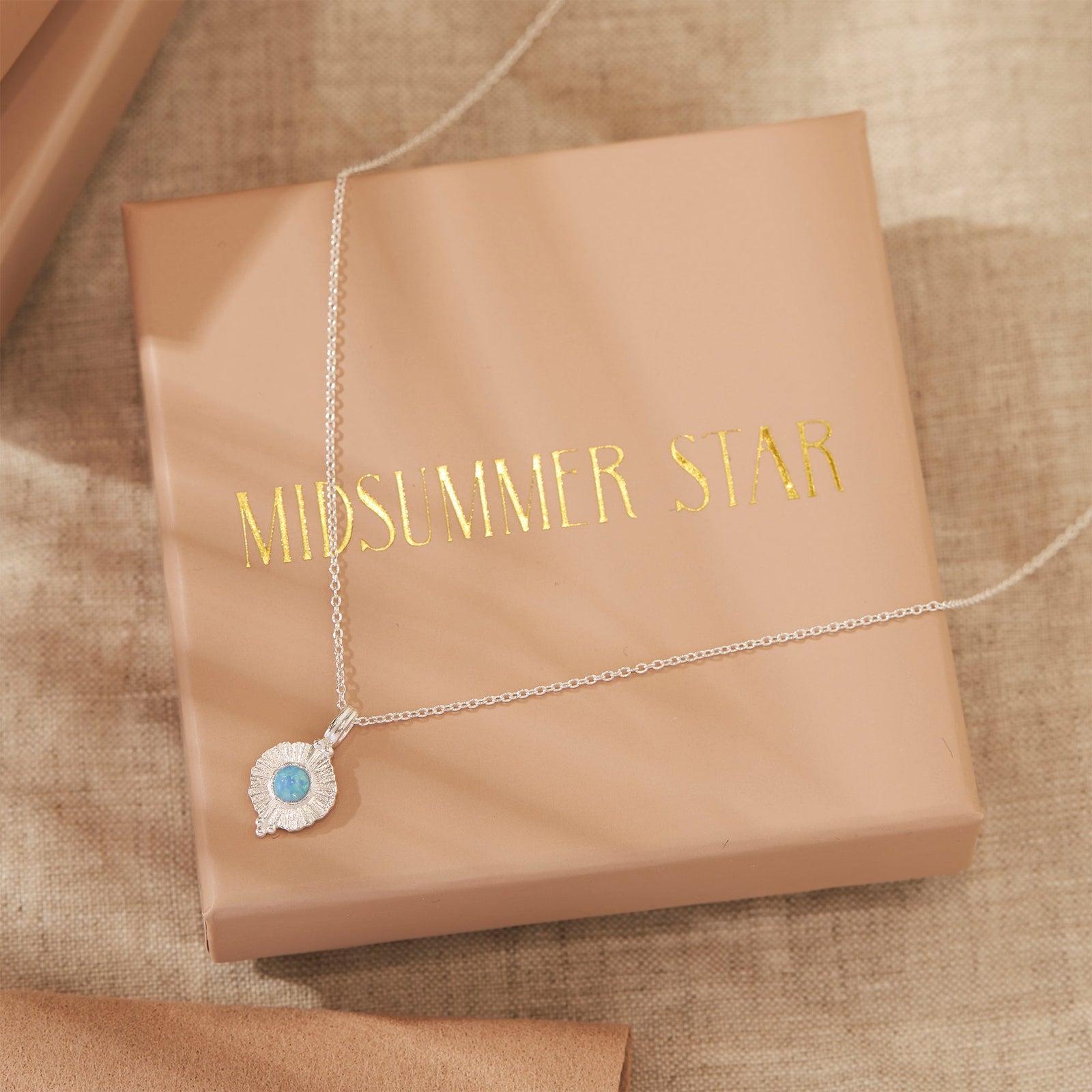 Veya Azure Opal Necklace
