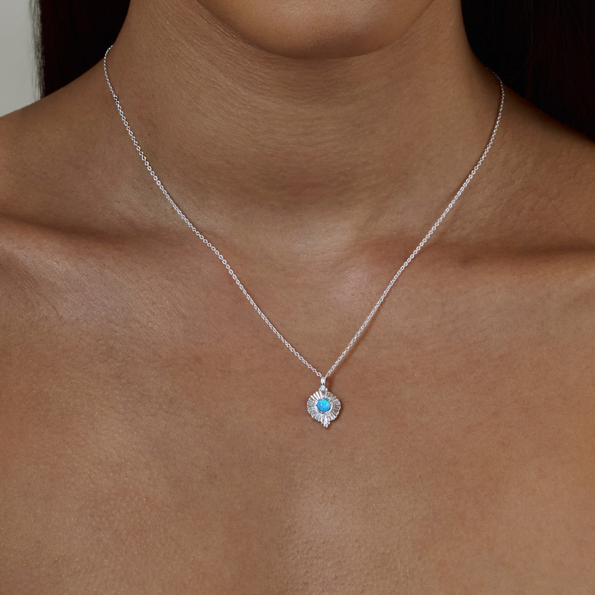 Veya Azure Opal Necklace