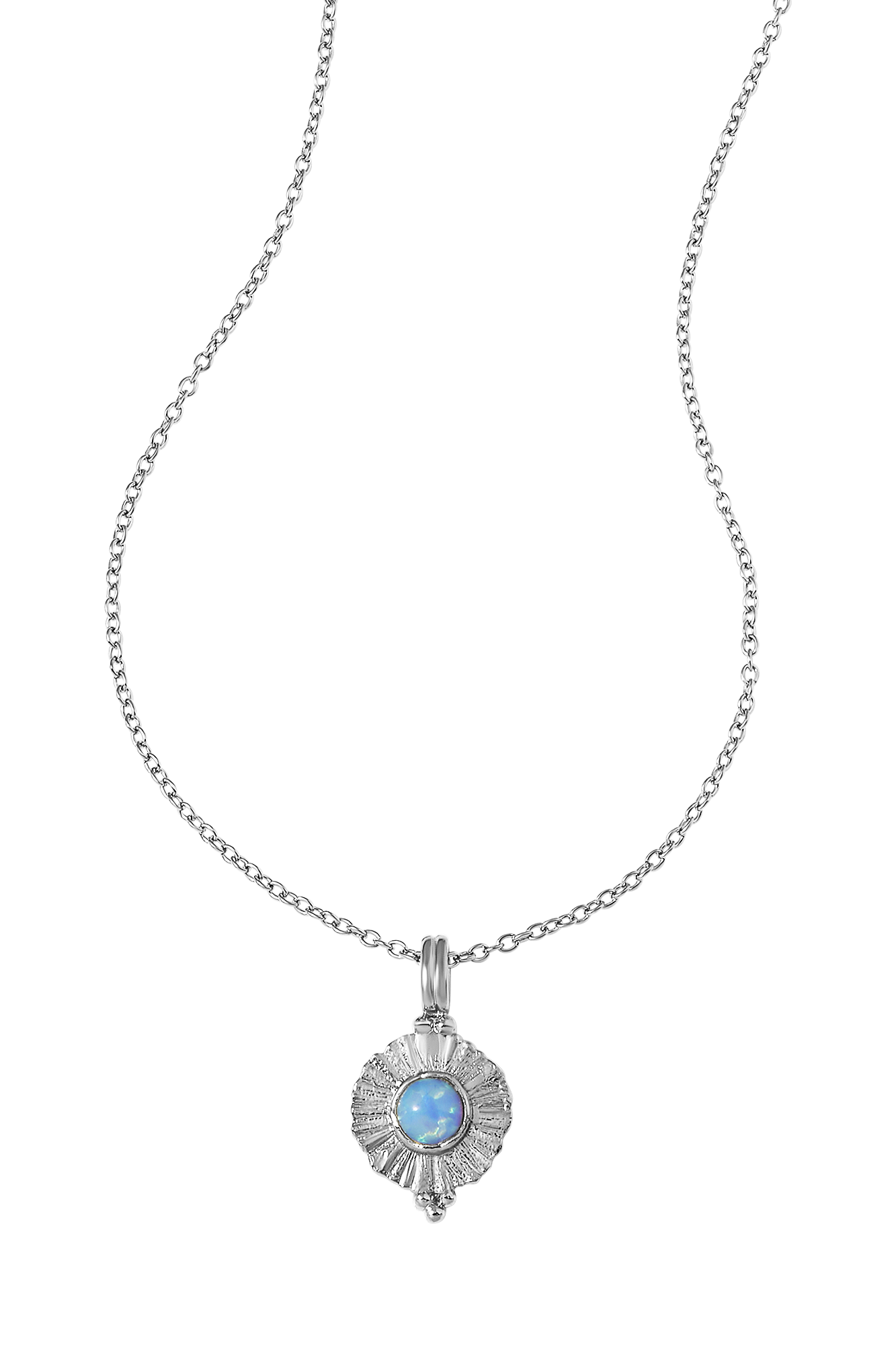Veya Azure Opal Necklace
