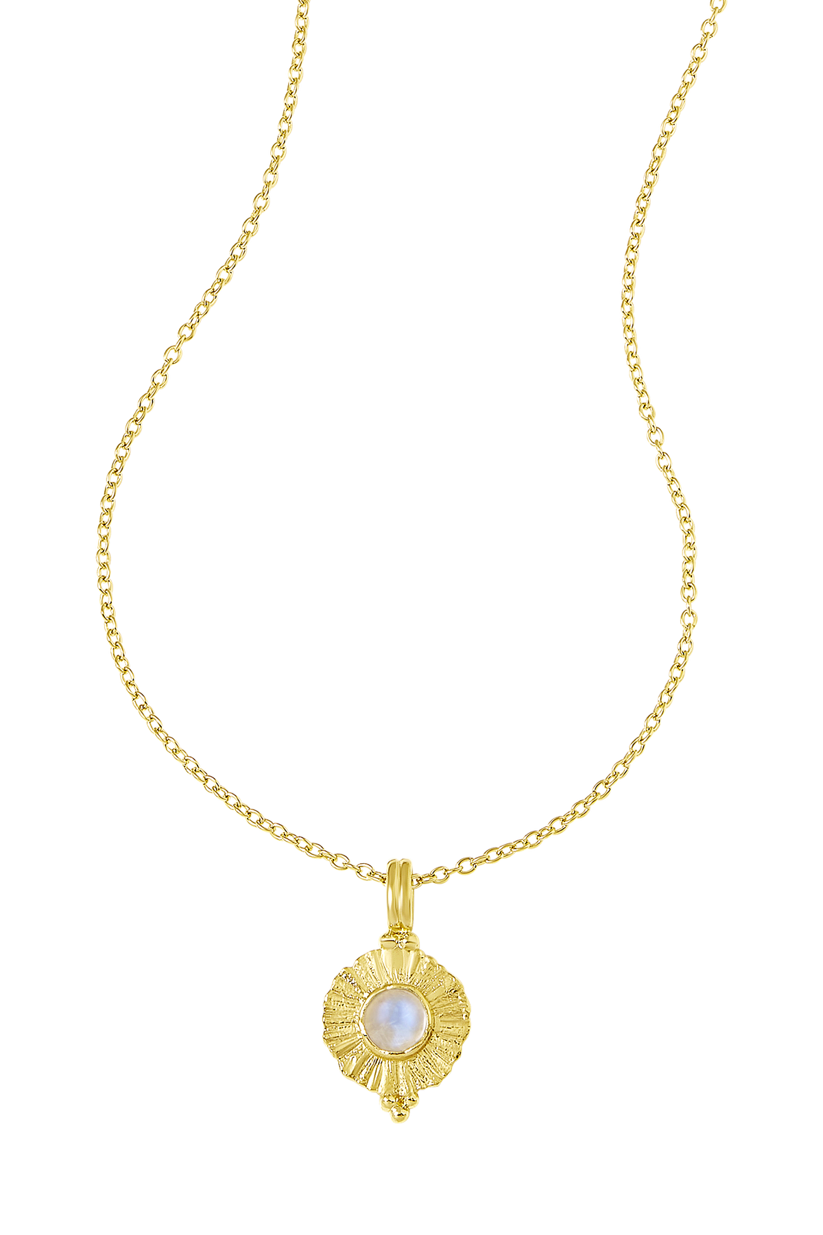Veya Moonstone Necklace Gold