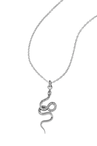 Lunara Serpent Coil Necklace
