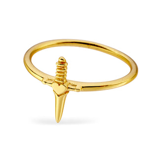 Guarded Heart Ring Gold - 6