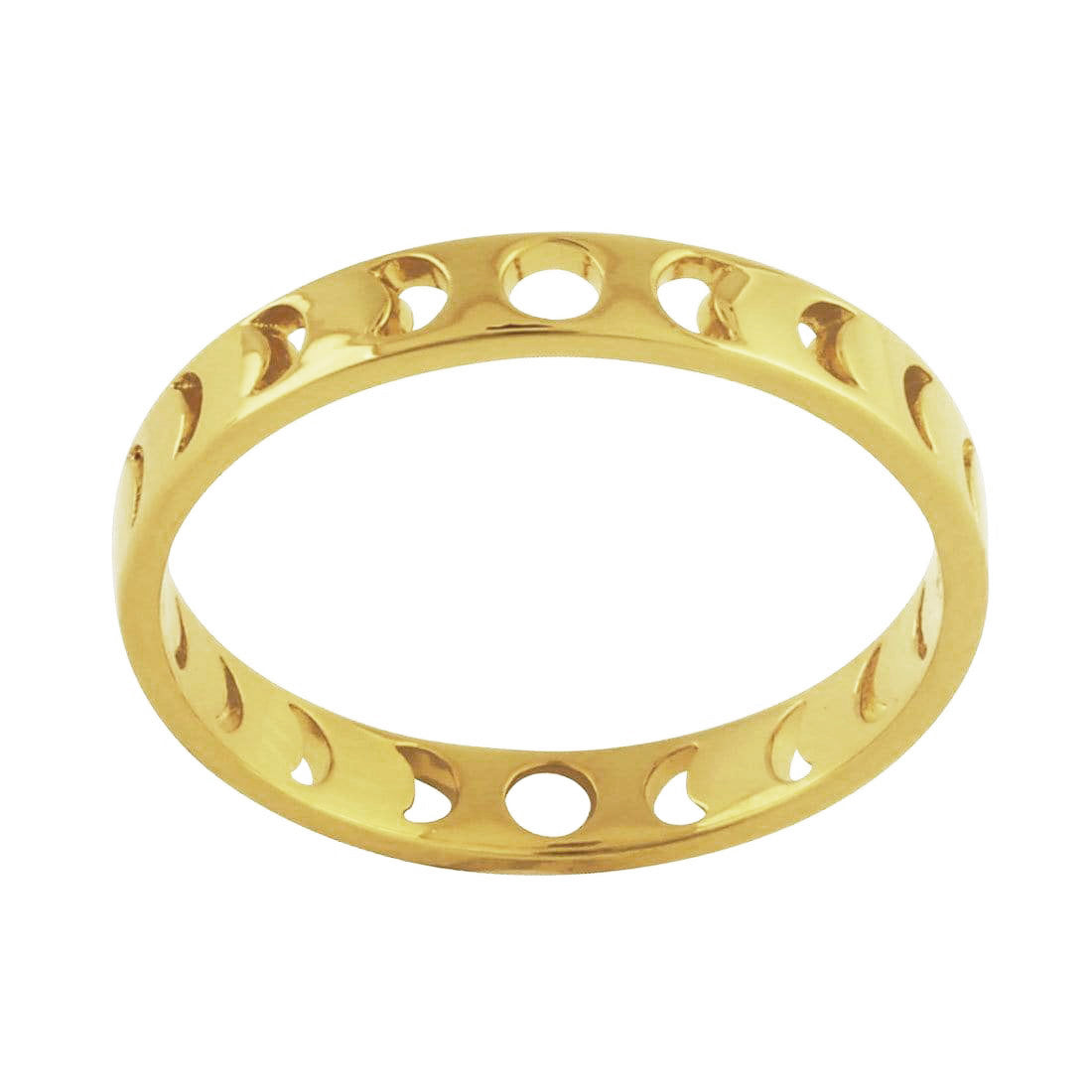 All The Phases Gold Ring
