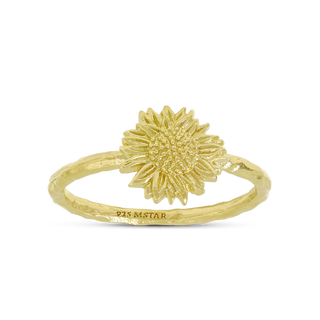 Wild Sunflower Ring Gold - 5