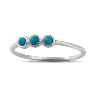 Trinity Turquoise Ring - 4