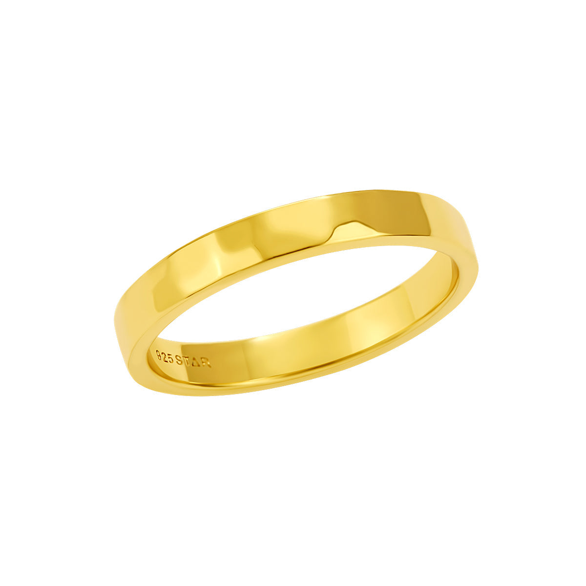 Beaten Ring Band Gold - Preorder