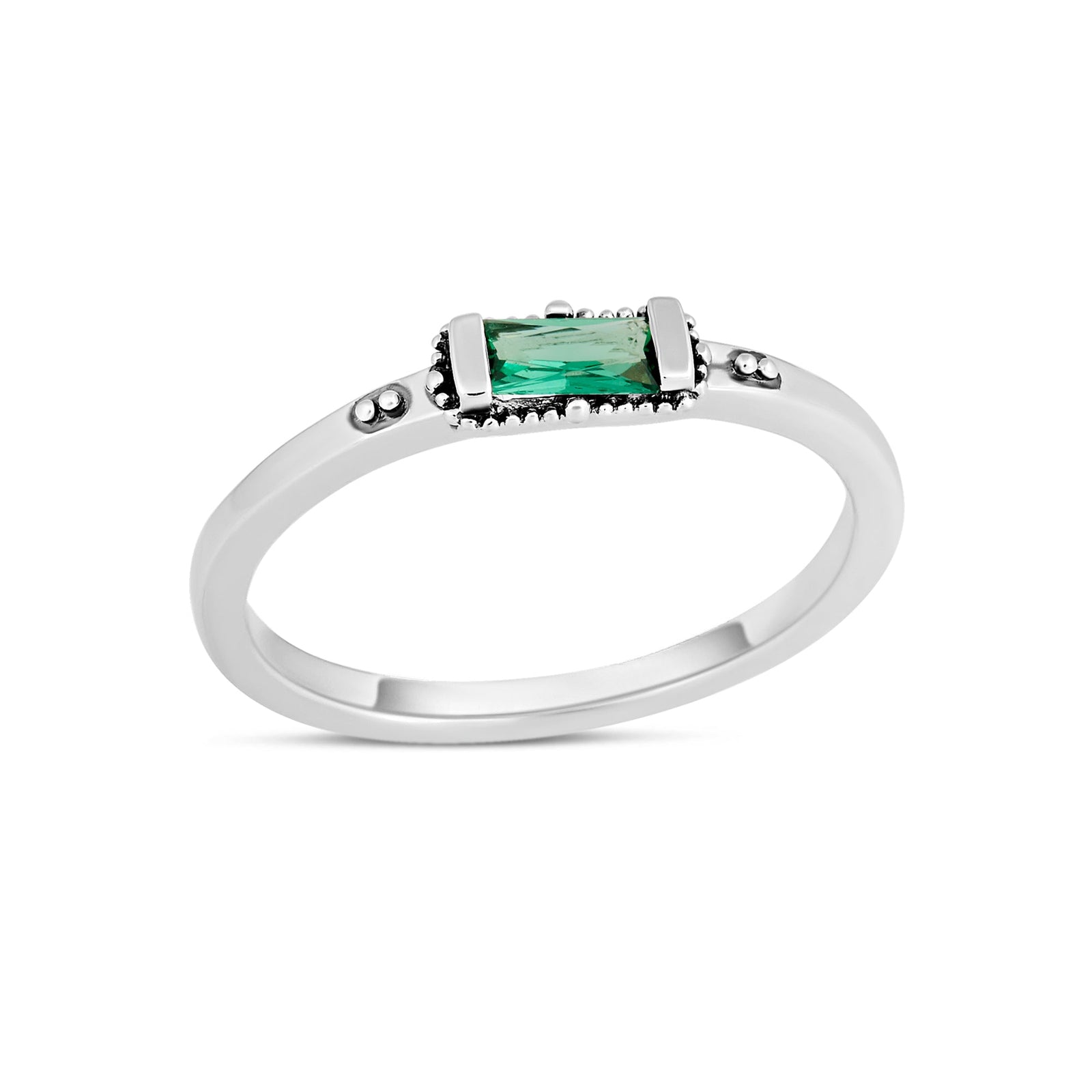 Enigmatic Emerald Ring