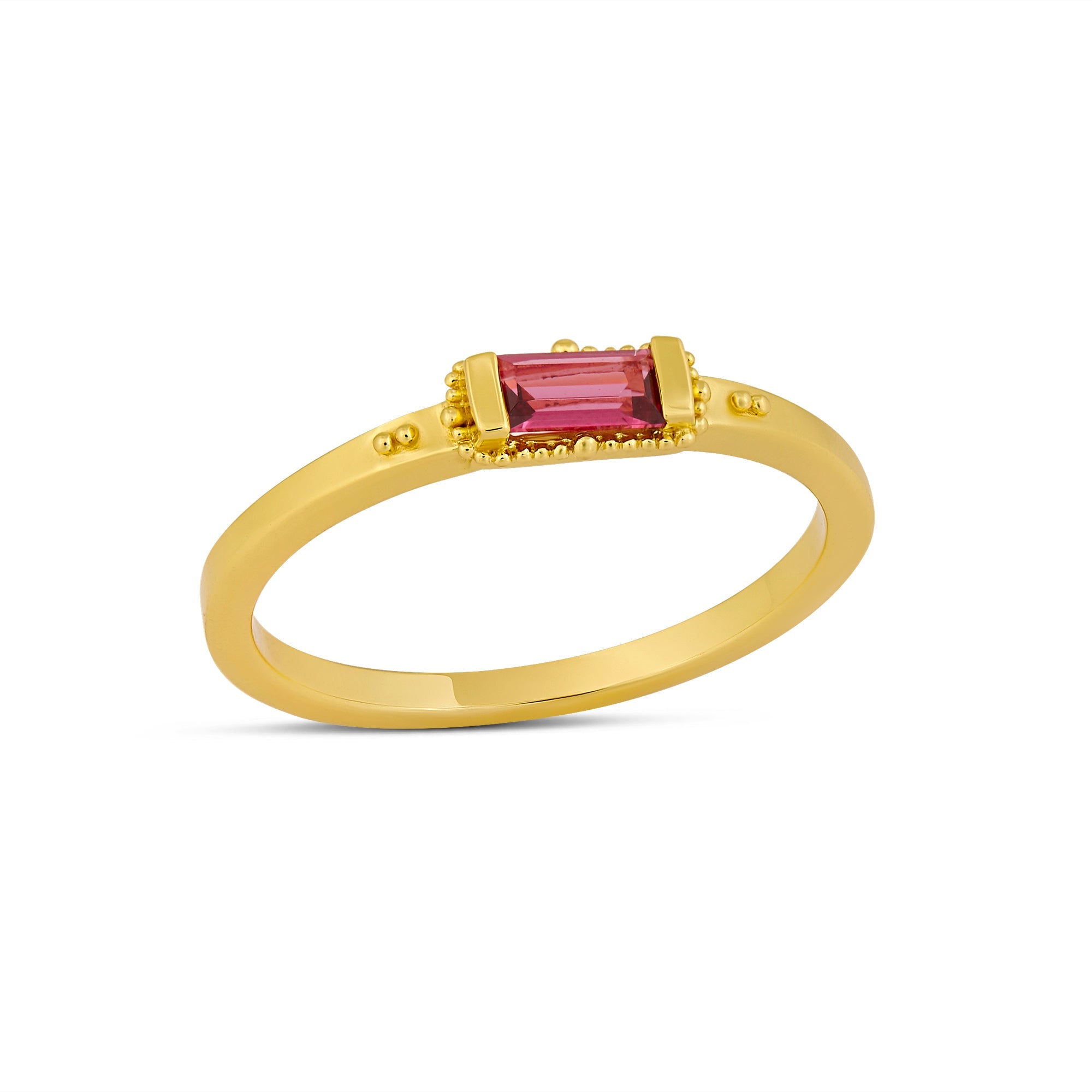 Enigmatic Ruby Gold Ring