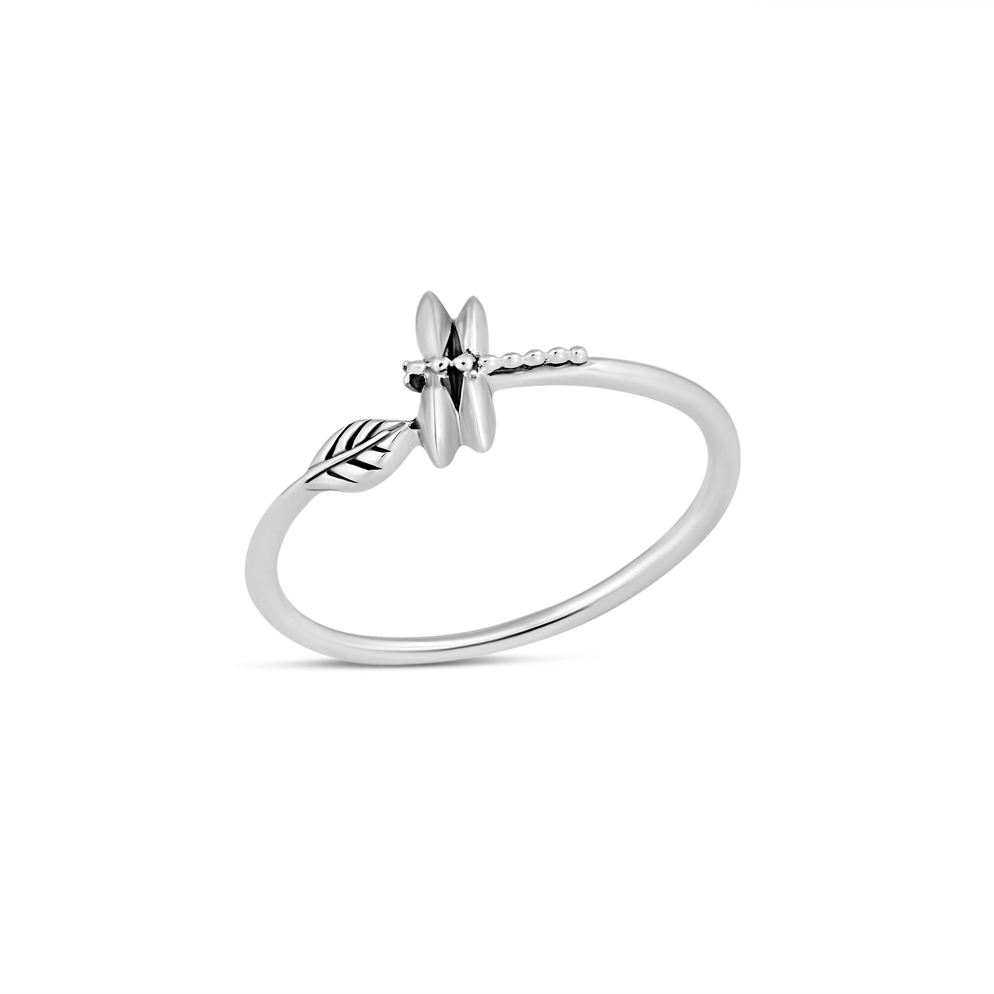 Dainty Dragonfly Ring