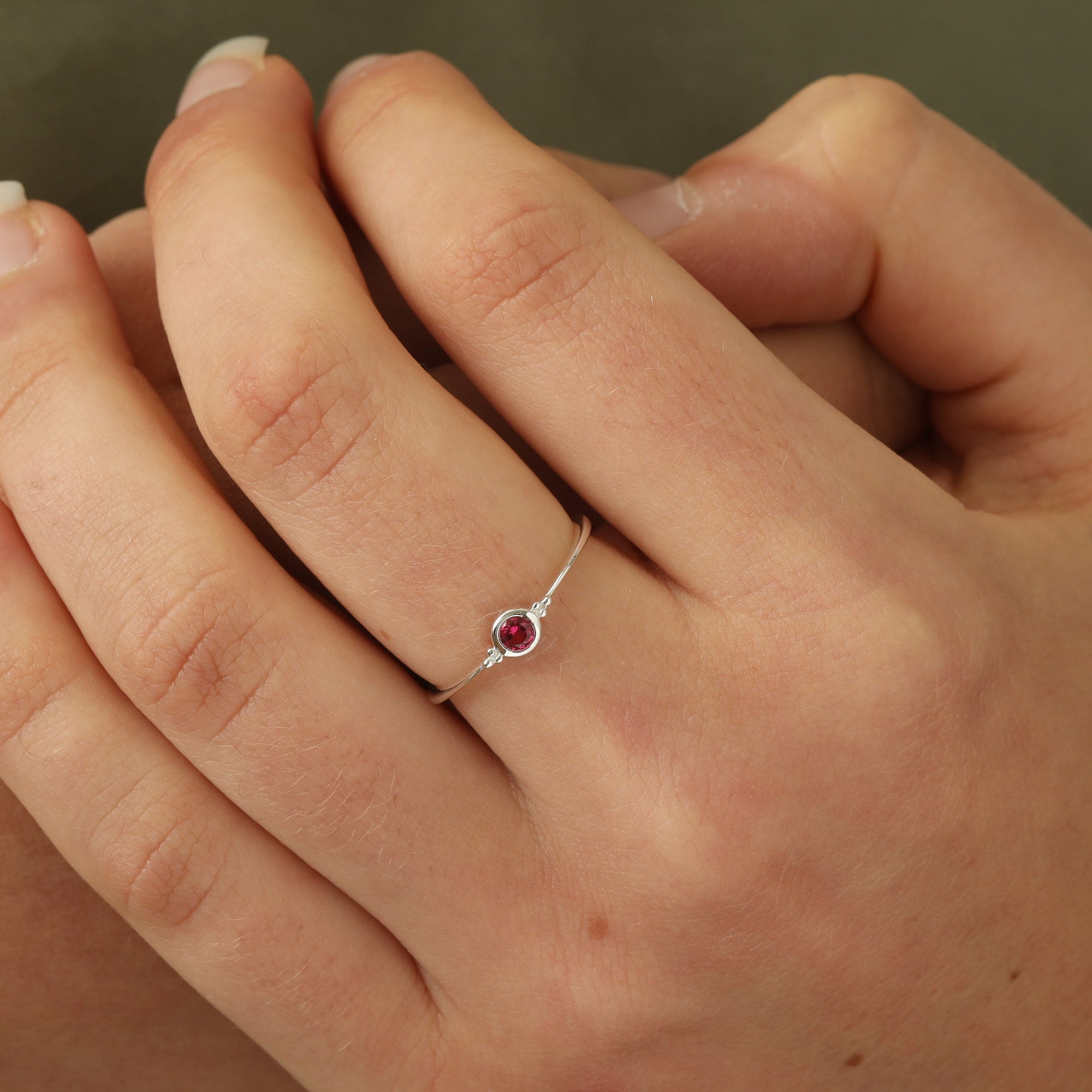 Glisten Ruby Ring