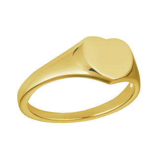 Amore Signet Ring Gold - 5