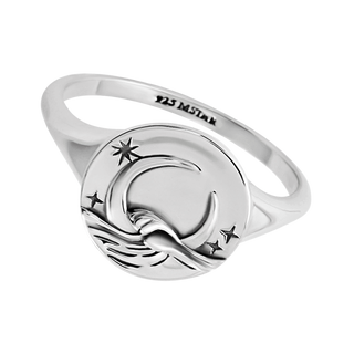 Moonlit Waves Ring - 5