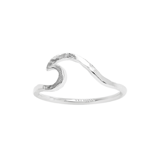Textured Wave Ring - 5