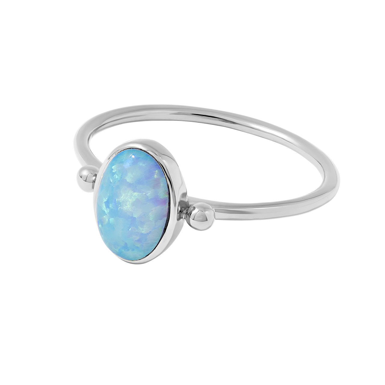 The Lovers Azure Opal Ring