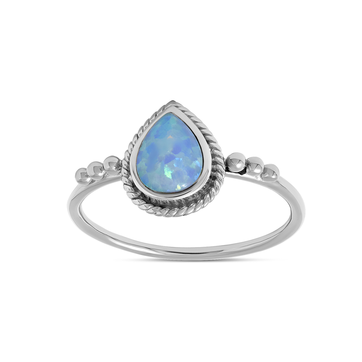 Rejoice Azure Opal Ring