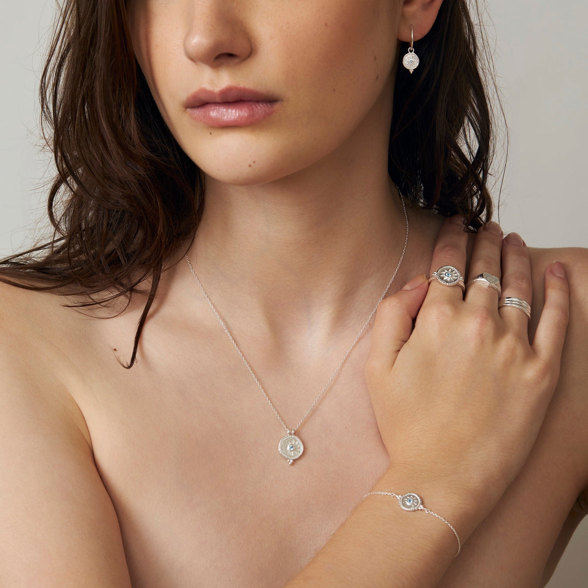 Helios Blue Topaz Bracelet