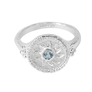 Helios Blue Topaz Ring - 6