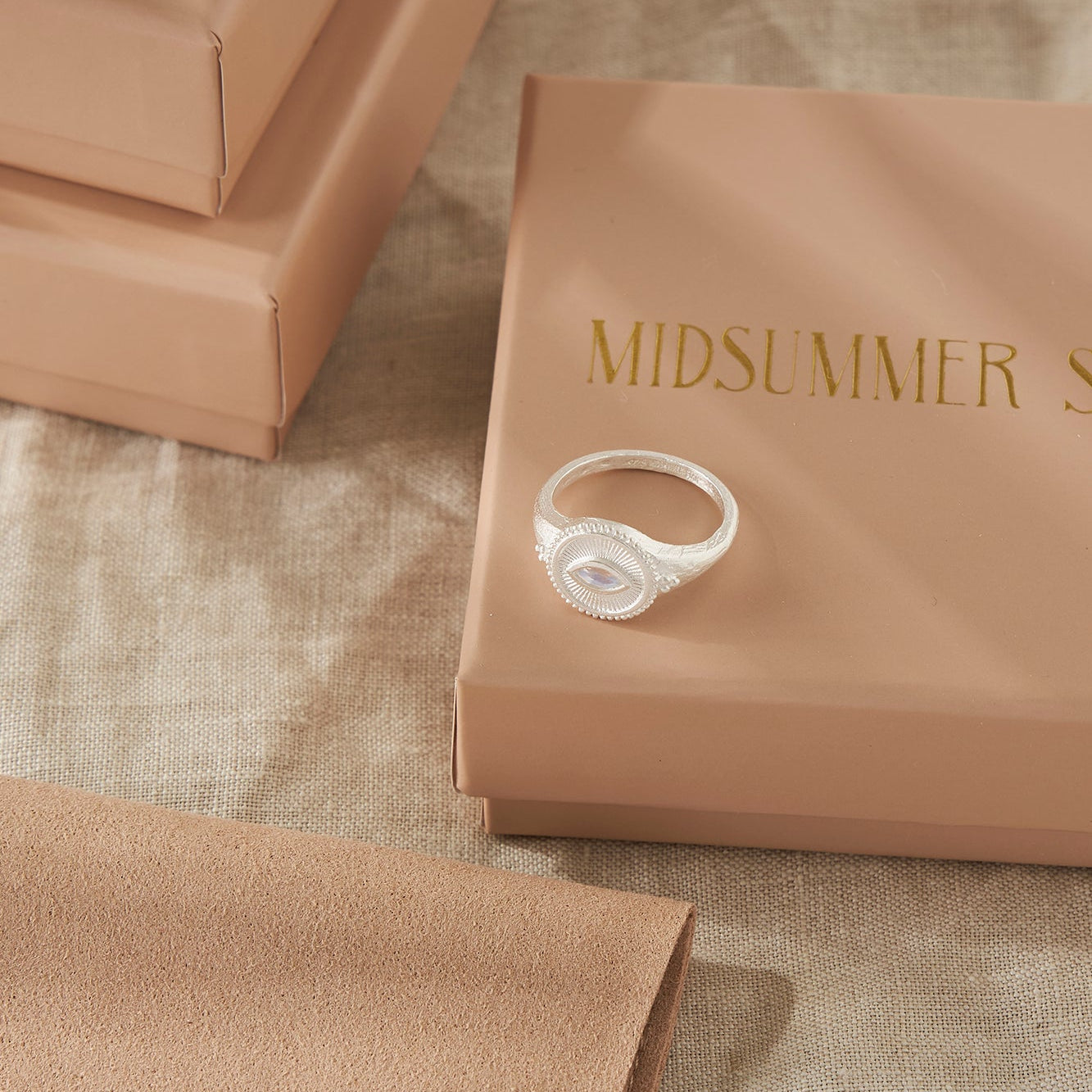 Soul Seer Moonstone Ring