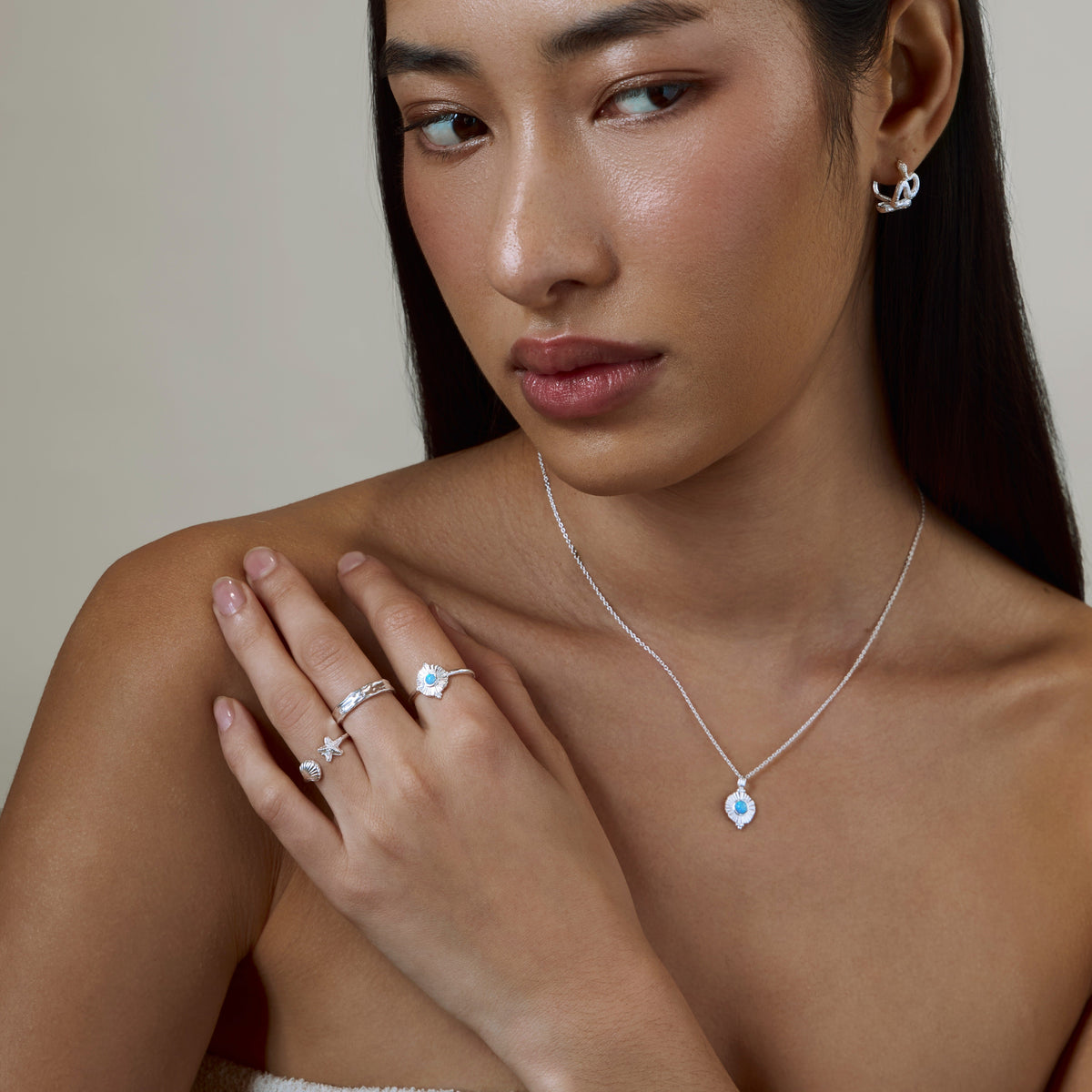 Veya Azure Opal Ring