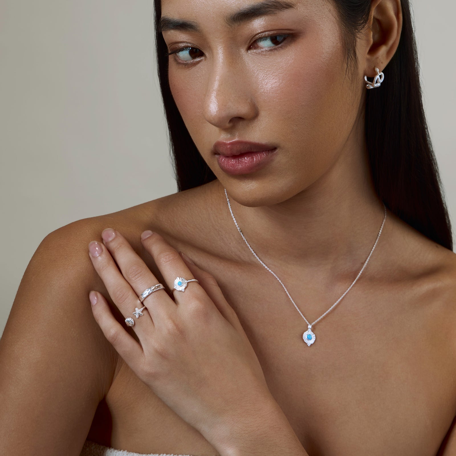 Veya Azure Opal Ring
