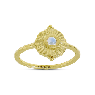 Veya Moonstone Ring Gold - 5