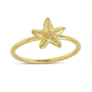 Starfish Ring Gold - 5