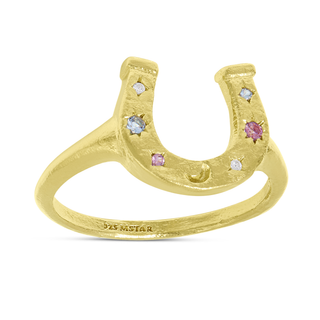 Celestial Horseshoe Ring Gold - 5