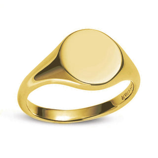 Signet Ring Gold - 7