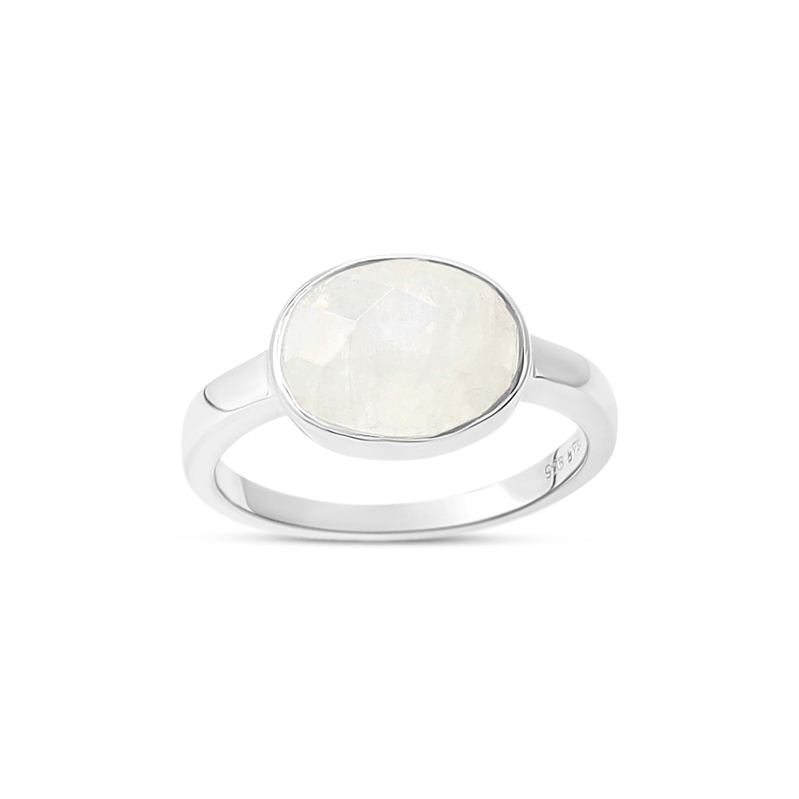 Ellipse Moonstone Ring