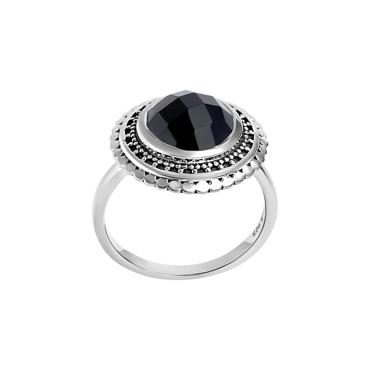 Hidden Doorway Onyx Ring