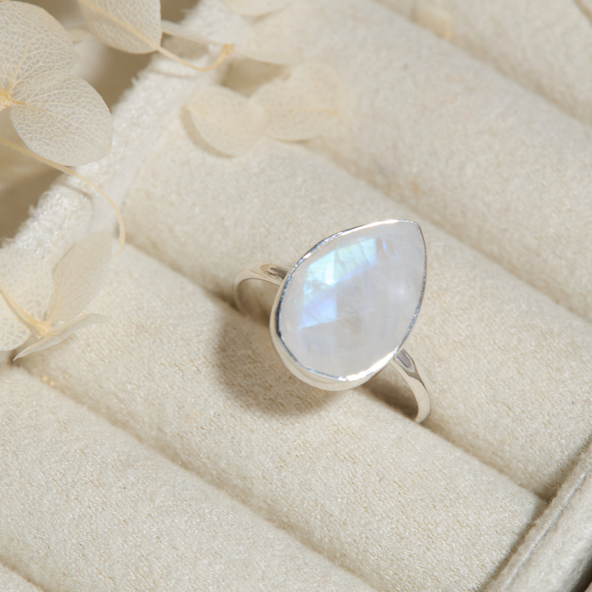 Freesia Moonstone Ring