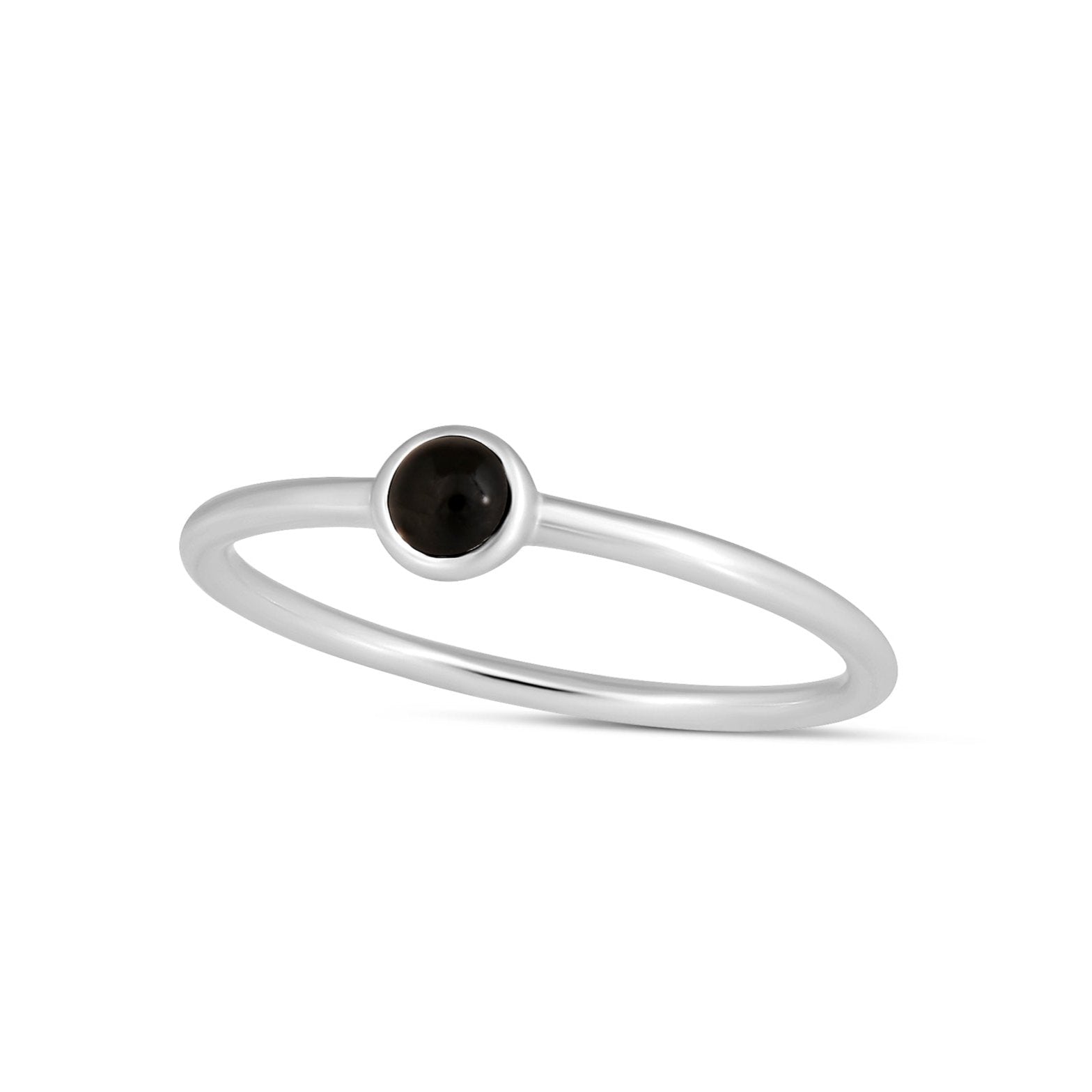 Delicate Onyx Ring