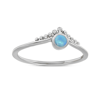 Diadème Azure Opal Ring - 5