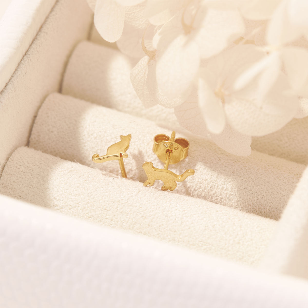 Otherworld Cat Studs Gold