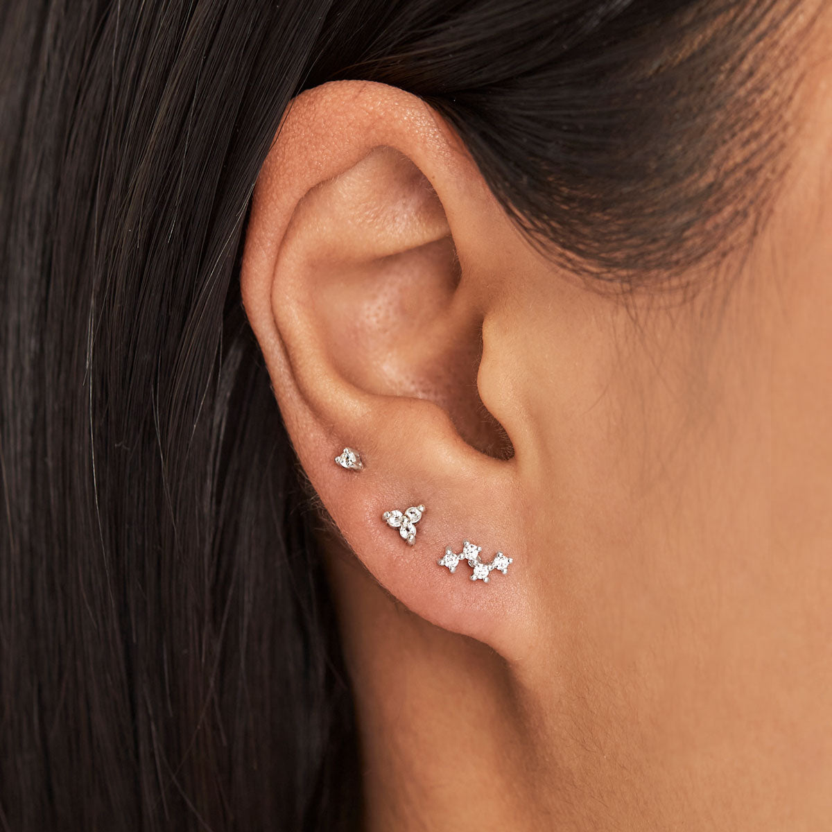 Nebula Crystal Studs