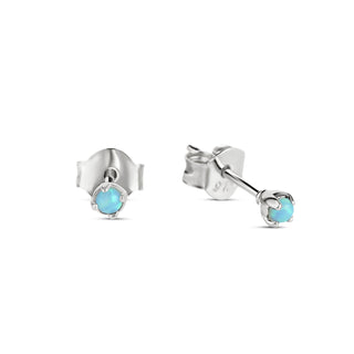 Delicate Opaline Studs