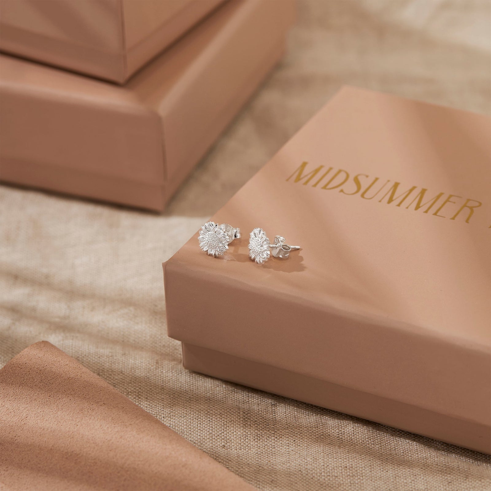 Wild Sunflower Studs