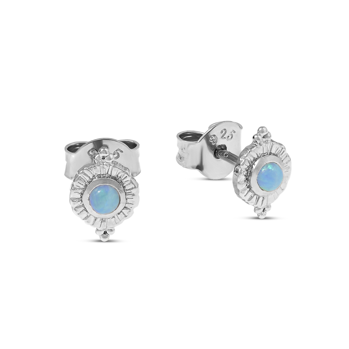 Veya Azure Opal Studs